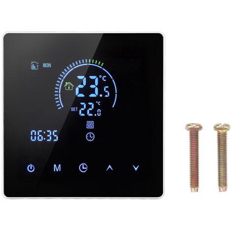 Thermostat Numérique LCD 3500W avec Contrôle APP à Distance, Réglable de 5 à 60°C, Compatible Tuya AC90V-240V (1/5)