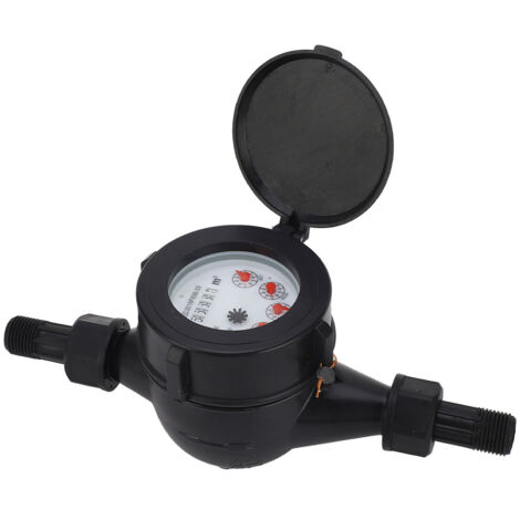 Compteur d'eau DN15 15mm Transmission magnétique résistant à la corrosion pour usage intérieur/extérieur (1/5)