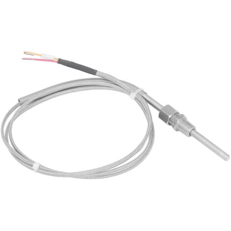 Capteur de température thermocouple type K 1/8 NPT, plage -100 à 1250°C, pour mesures précises