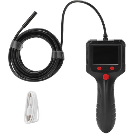 Endoscope d'inspection 8mm avec écran 2,4 pouces pour maintenance et réparation (1/5)