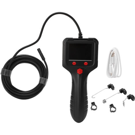 Endoscope Industriel IP67 Étanche avec Écran LCD IPS 2,4 Pouces et 6 LED pour Inspection Haute Définition (1/5)
