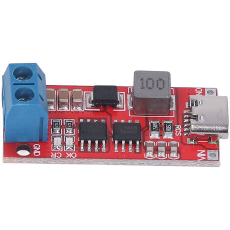 Module de charge PCB 4S pour batterie 18650 avec entrée Type C, courant de charge 1.12A, conversion DC 3‑6V à 16.8V, automatique et efficace. (1/5)