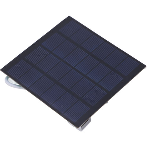 Panneau Solaire 6V 1.5W Monocristallin pour Chargeur DIY Téléphone Vélo Camping Banque d'Énergie (1/5)