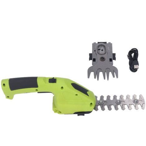 Taille-haie électrique sans fil multifonction pour gazon et clôture, rechargeable et portable (1/5)
