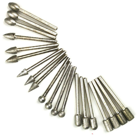 20 Pièces Fraises à Graver 1/8 de Pouce pour Sculpture Bois, Perçage et Chanfreinage (1/5)