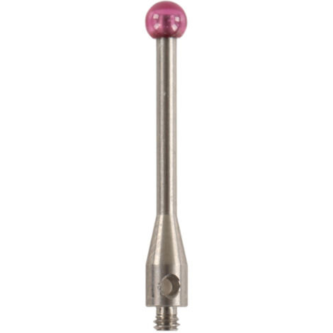 Stylet pour Machine à Mesurer Tridimensionnelle, Tige en Carbure de Tungstène Rigide, Filetage M2, Outil de Palpage de Précision 4160 (1/5)