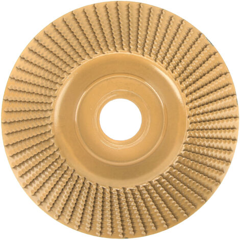 Disque de meulage carbure tungstène 125mm résistant à l'usure pour bois - Doré (1/5)