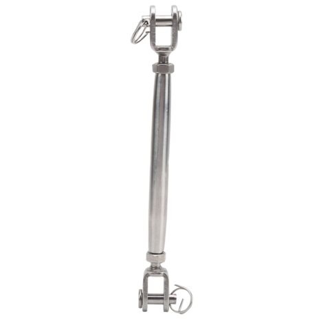 Serre-câble en acier inoxydable 304, type UU, M6, pour fixation et tension de câbles. (1/5)