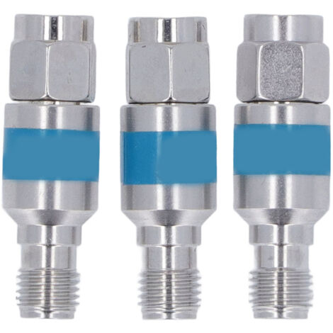 3 Pièces Bloc DC RF Coaxial 2W SMA Mâle à Femelle Acier Inoxydable Atténuateur RF 2dB (1/5)