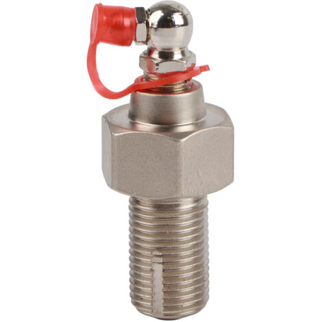 Soupape de cylindre d'excavateur en acier inoxydable haute précision, robuste, compatible JCB. (1/5)