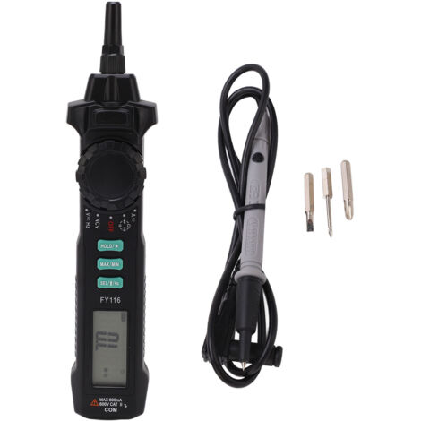 Multimètre Numérique Stylo Détection NCV Sécurité Capteur Intelligent Multifonction Mesure Tension (1/5)