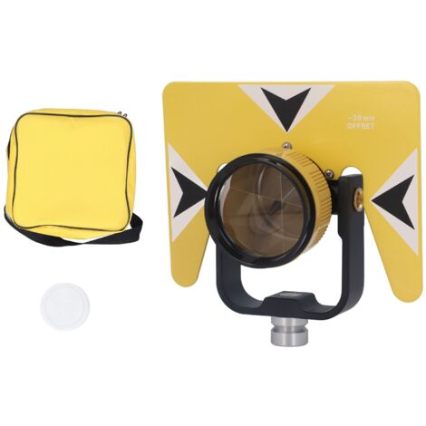 Prisme de topographie jaune en verre optique avec sac de rangement pour équipement SOKKIA 5/8" x 11 femelle (1/5)
