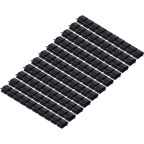100 Pièces Attaches Câble Panneau Solaire PA66 Outil Fixation Gestion Fils Photovoltaïques Isolés (1/5)