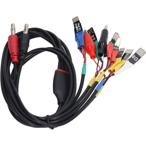 Câble d'alimentation CC 2 ports avec protection contre les surcharges pour réparation d'équipements électroniques (1/5)