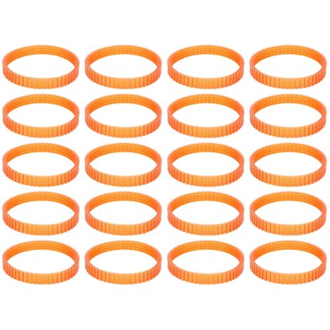 20 Pièces Courroie Striée pour Raboteuse Électrique, Transmission à Gorges Multiples 218mm Compatible Hitachi F20A (1/5)