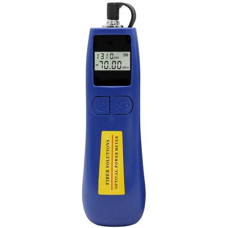 Détecteur de puissance optique portable -50dBm à +26dBm pour tests de fibre en ingénierie télécom (1/5)