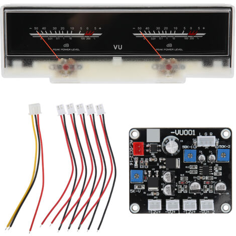TS-DB78-W Préamplificateur Amplificateur avec Affichage VU Métre et Rétroéclairage (1/5)