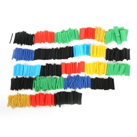 1060 Pièces Manchons Rétractables Multicolores pour Câbles, Protection et Isolation Électrique (1/5)
