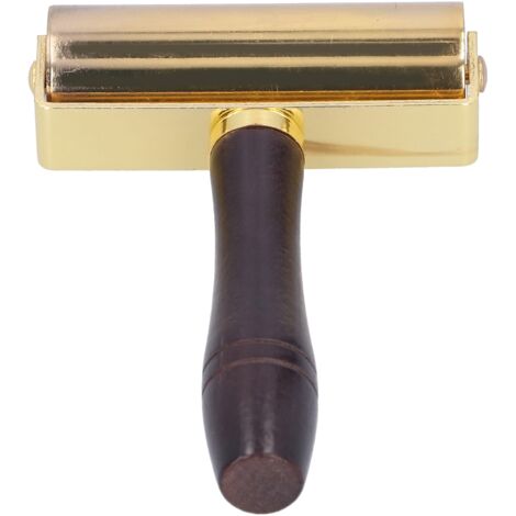 Rouleau à Main pour Cuir - Outil de Marquage et Laminage DIY - Accessoire Travail du Cuir (1/5)