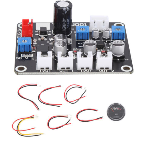 Indicateur de Volume Audio TS‑DB40SA‑S0023 avec Plaque Pilote pour Ampli Puissance - VU-mètre DB (1/5)