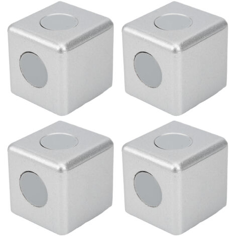 4 Pièces Bloc de Connexion à Angle Droit pour Profilés Aluminium, Raccord Industriel Fournitures
Norme Européenne 40, Connexion 2 Voies (1/5)