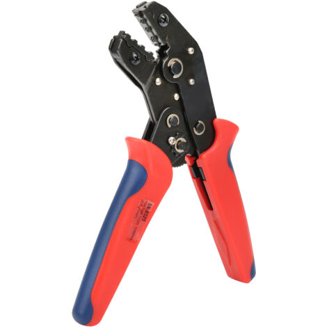 Pince à sertir mini style européen pour cosses de câbles 20‑14AWG avec manche bicolore SN‑0325 (1/5)