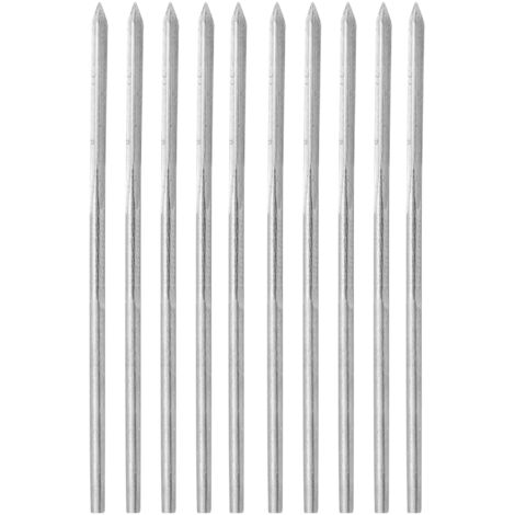 10 Pièces Alésoir Machine 1,5mm Acier Rapide Entièrement Rectifié Outil de Coupe (1/5)