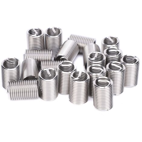 20 Pièces Filetage Mâle Femelle Écrou Réducteur Outil de Réparation Fixation Acier Inoxydable M14x22.5D (1/5)