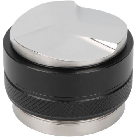 Marteau à café double tête 51mm en acier inoxydable, distributeur de mouture pour barista, accessoires café professionnel. (1/5)