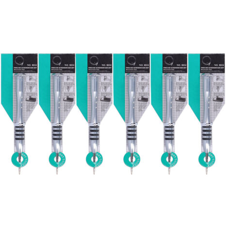 6 Pièces Tournevis Cruciforme Acier Chrome Vanadium pour Réparation et Démontage Électronique (1/5)