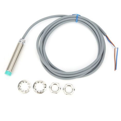 Capteur de proximité cylindrique BERM BEM12-04-AB, 2 fils, 90-250V AC, interrupteur de contrôle (1/5)