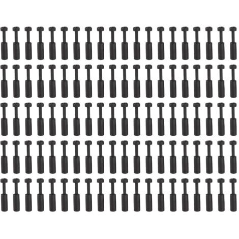 100 Pièces Bouchon d'Extrémité pour Tuyau Pneumatique, Connecteur Composite à Clipser Rapide, Raccord pour Tube Push-in (1/5)