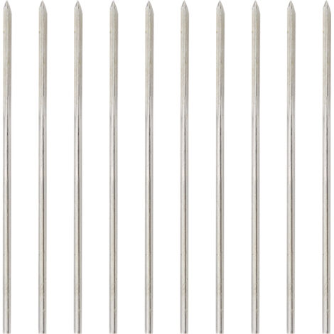 10 pièces alésoir machine 1,2 mm de diamètre haute dureté pour fraisage et perçage (1/5)