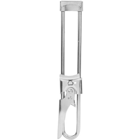 Ouvre-Bocal Multifonction en Acier Inoxydable, Pince Réglable pour Couvercles, Matériel Industriel (1/5)
