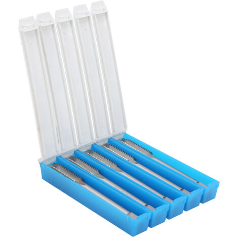 5 pièces Tarauds HSS Professionnels à Filetage Droit, Accessoire pour Taraudage M12 (1/5)