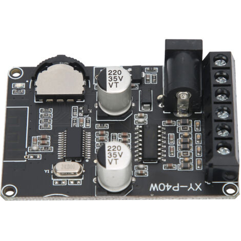Amplificateur Audio Bluetooth 5.0 Module Stéréo Haute Puissance 40W 5-24V pour Haut-parleurs