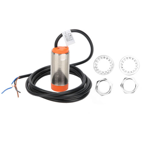 Capteur de proximité cylindrique à contact normalement ouvert, 10-30VDC, câble 1.2m, interrupteur de proximité (1/5)