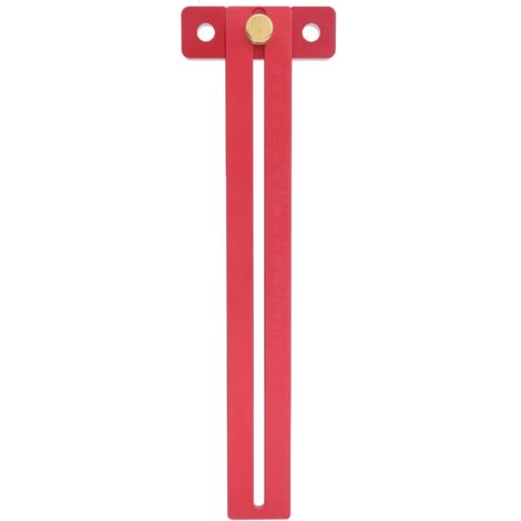 Règle en T en alliage d'aluminium 270mm pour menuiserie et mesure précise (1/5)