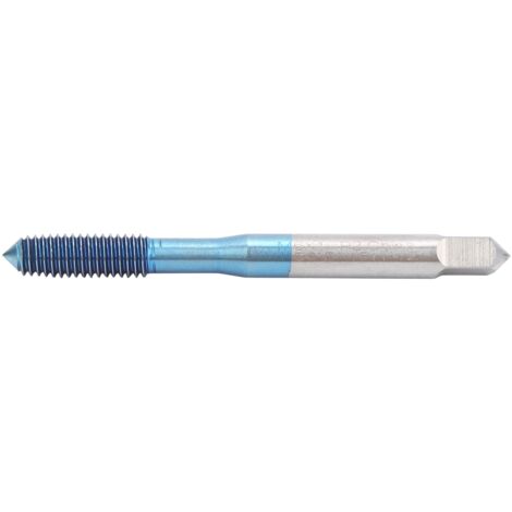 Fraise à tarauder M6 en acier tungstène revêtement Nano Bleu pour machine (1/5)