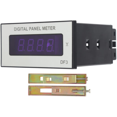 Compteur Numérique de Tension et Courant DC500V - Affichage Digital DF3 pour Mesures Précises (1/5)