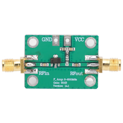 Module Amplificateur de Puissance RF HMC580, Faible Bruit, 5V, 50Ω pour Circuits Électroniques (1/5)