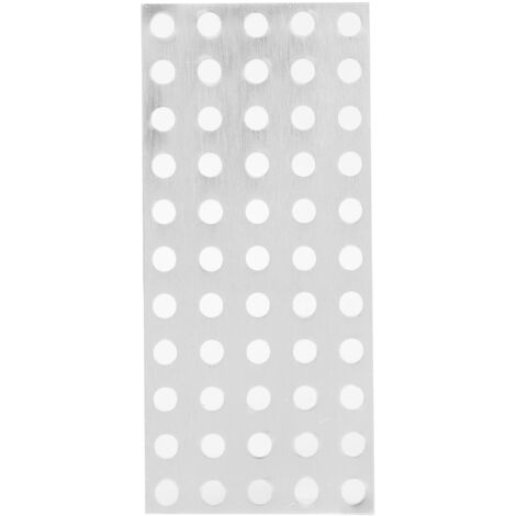 Plaque à grille en aluminium 3116‑0040‑0088 pour robot industriel (5x11 trous, 40x88 mm) (1/5)