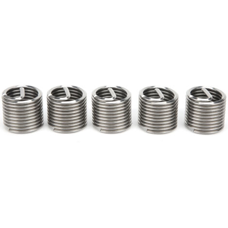5 Pièces Écrous Filetés à Manchon Hélicoïdal M20x2.5, Kit d'Outils d'Expansion pour Insert Fileté