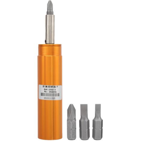 Tournevis à Couple Préréglé, Clé à Limiteur de Couple Automatique Ajustable DSQ‑2, Haute Précision (1/5)