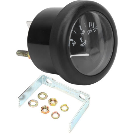 Jauge de température d'huile diesel 52mm, indicateur à aiguille électromagnétique, mesure de degré de chaleur, DC24V (1/5)