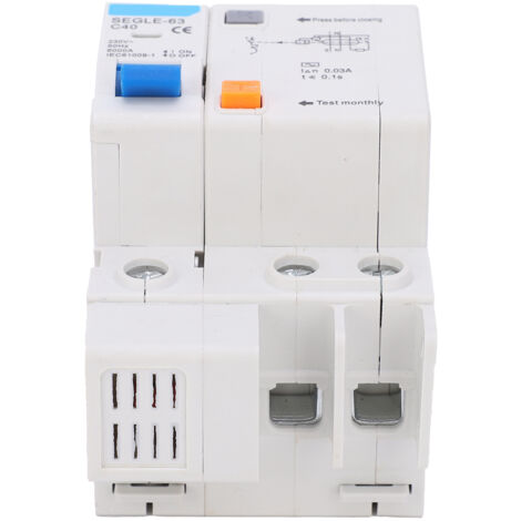 Disjoncteur Miniature Rail DIN 1P SEGLE-63 40A NC - Interrupteur Automatique Compact (1/5)