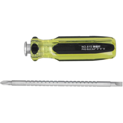 Tournevis télescopique à double tête portable pour réparations matérielles (1/5)