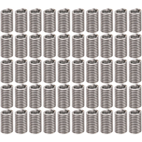 Kit de 50 inserts filetés en acier inoxydable pour réparation de trous de vis, douilles US 5-403D (1/5)