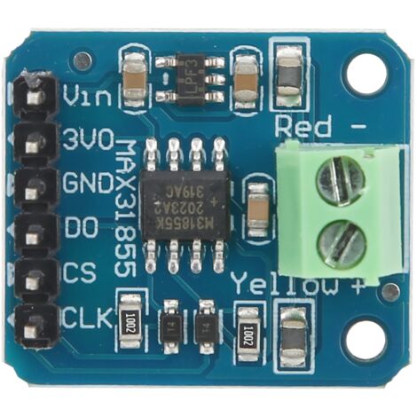 Capteur de Température Thermocouple Type K Module MAX31855 Sortie Numérique Port SPI -200℃ à +1350℃
