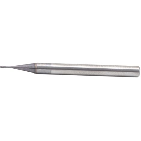 Fraises à fileter 3 dents 60° en acier tungstène pour CNC M1.6x0.35xD4x50 (1/5)
